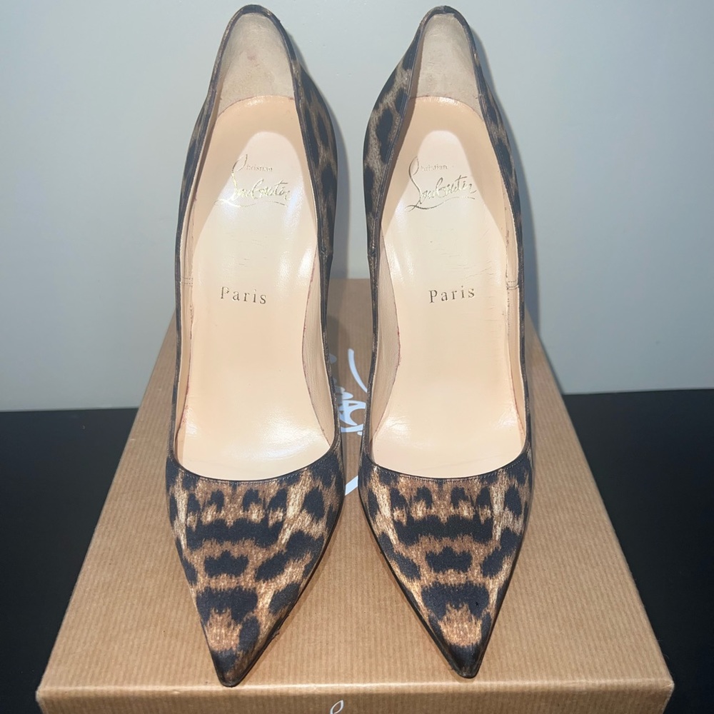 Christian Louboutin Leopard Print Heels